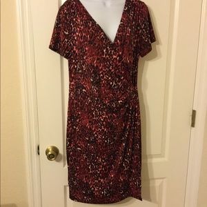Studio AA leopard print dress size 12